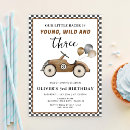 Zoek naar raceauto verjaardag uitnodigingen Ieder kind