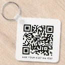 Zoek naar streepjescode sleutelhangers Qr code