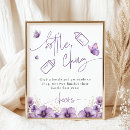 Zoek naar paarse vlinder posters Baby shower