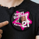 Zoek naar verjaardag buttons Speld