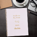 Zoek naar oneindigheid notitieboeken Goud