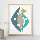 Zoek naar boemerang posters Mid eeuwse moderne