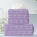 Zoek naar lavendel wit cadeaupapier Minimalistisch