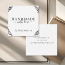 Zoek naar handmade business visitekaartjes Elegant