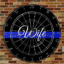 Zoek naar lijnen dartborden Dunne blauwe lijn