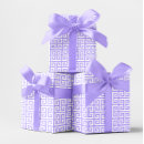 Zoek naar lavendel en wit cadeaupapier Modern