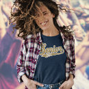 Zoek naar blauwe stippen tshirts Voor haar