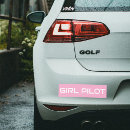 Zoek naar roze bumperstickers Minimalistisch