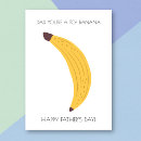Zoek naar grappige banaan kaarten Voor hem