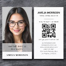 Zoek naar portfolio visitekaartjes Voor haar