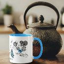 Zoek naar wervel mokken Blauw