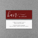 Zoek naar dark red visitekaartjes Professioneel