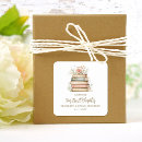 Zoek naar baby shower vierkante stickers Schattig
