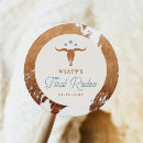 Zoek naar rodeo stickers Cowboy eerste verjaardag