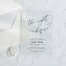 Zoek naar elegant rehearsal dinner uitnodigingen De avond ervoor