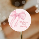 Zoek naar meisjes verjaardag stickers Baby meisje