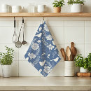 Zoek naar bloesem keuken handdoeken Blauw
