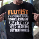 Zoek naar fluitist tshirts Muziek