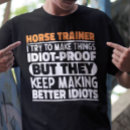 Zoek naar paard trainer tshirts Rijden