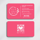 Zoek naar fuchsia visitekaartjes Eenvoudig