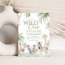 Zoek naar wild animal babyshower uitnodigingen Elk persoon