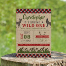 Zoek naar wolf verjaardag uitnodigingen Wilde één verjaardag