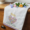 Zoek naar paarse bloemen keuken handdoeken Voor haar