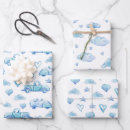 Zoek naar blauw cadeaupapier Baby jongetje