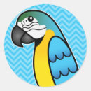 Zoek naar papegaai cartoon stickers Vogel