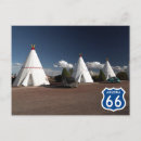 Zoek naar wigwam briefkaarten Route 66
