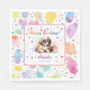 Zoek naar shih tzu servetten Verjaardag