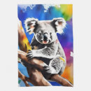 Zoek naar koala keuken handdoeken Waterverf