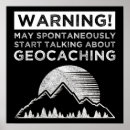 Zoek naar het geocaching posters Gps