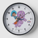 Zoek naar van de dinosaurus de kinder klokken Voorschoolse