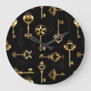 Zoek naar sleutels klokken Zwart