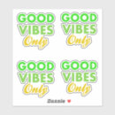 Zoek naar positiviteit stickers Vibes
