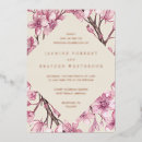 Zoek naar cherry blossom wedding uitnodigingen Elegant