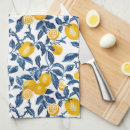 Zoek naar citroen patroon keuken handdoeken Vintage