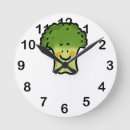 Zoek naar broccoli klokken Cartoon