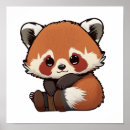 Zoek naar rode panda kunst Beer
