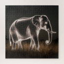 Zoek naar boomstam puzzels Olifant