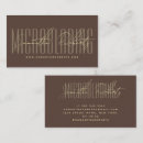 Zoek naar wenkbrauwen visitekaartjes Modern