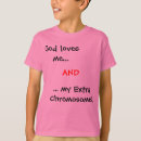Zoek naar extra chromosoom tshirts Liefde