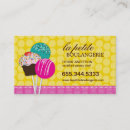 Zoek naar cake pop visitekaartjes Taart