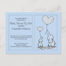 Zoek naar blue elephant uitnodigingen Schattig