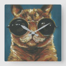 Zoek naar animal klokken Katten
