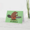 Zoek naar grappige bever kaarten Dier