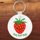 Zoek naar fruit sleutelhangers Aardbei