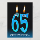 Zoek naar ons 65 posters uitnodigingen Pensionering