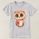Zoek naar uil cartoon tshirts Roze